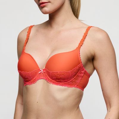 Marie jo  voorgevormde BH: Solene, Pamplemousse, Europese Maten, hartvorm