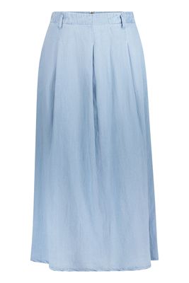 Gardeur Dames Jeans rok: NIDIN3, Licht blauw ( Katoen / Linnen )