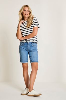 Para mi Short: Lyndsey, Mid Blue, L12