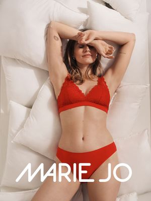 Marie jo Bralette: Soft Studio, True Red, Europese Maten
