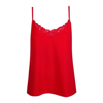 Marie jo Hemdje: Soft Studio, Bretel , True Red, met kantje