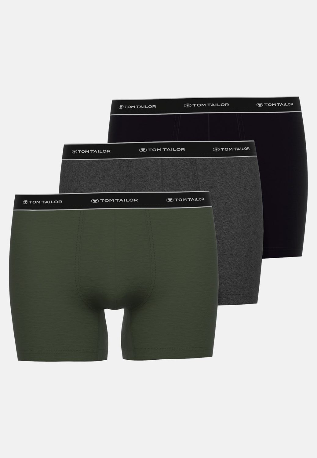 Tom Tailor Boxer: 3 pack, Lange Bil