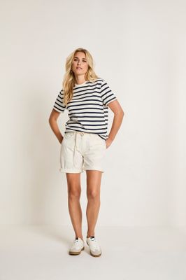 Para Mi Short: Bobby Short, Navy, L8, Casual Cotton