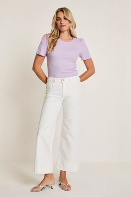 Para Mi Broek: Mira Turn up, Wit, L28