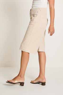 Para mi Jeans Short ( Jorts ): Nola Jorts, Sand, L19