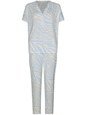 Pastunette pyjama dames: Licht Blauw, Viscose, tot maat 54