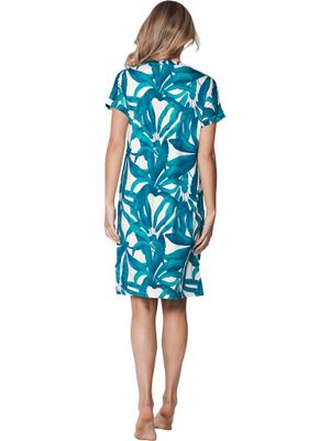 Pastunette Dames nachthemd: Turquoise, L95