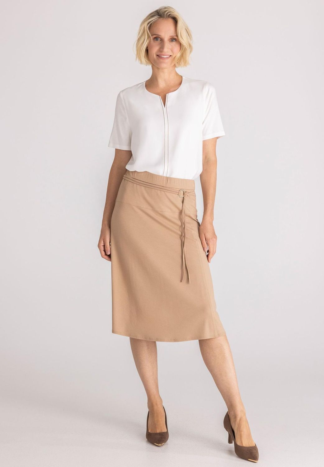 Frank Walder Rok: Camel, elastiek in de lenden