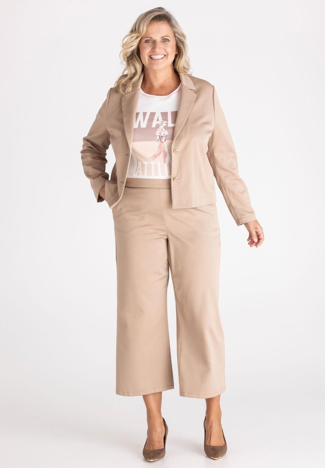 Frank Walder Blazer: Camel