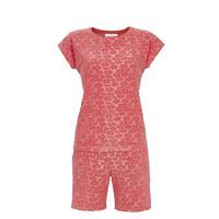 Ringella Bloomy dames Pyjama: Koraal, korte mouw, badstof
