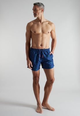Ceceba Zwemshort Heren: Toekan motief, los model, ingewerkte slip