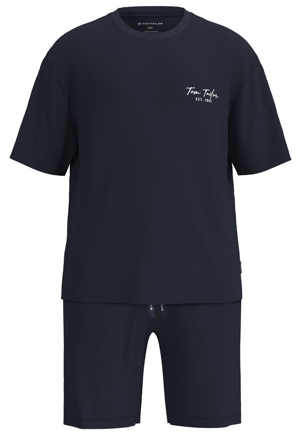 Tom Tailor Heren Home Wear / Pyjama: Blauw