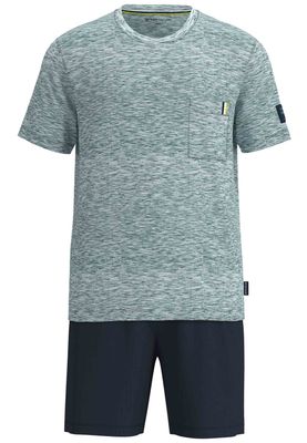 Tom Tailor Pyjama: Groen, Korte mouw / short