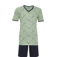 Ringella Heren pyjama: Groen, Fietsen