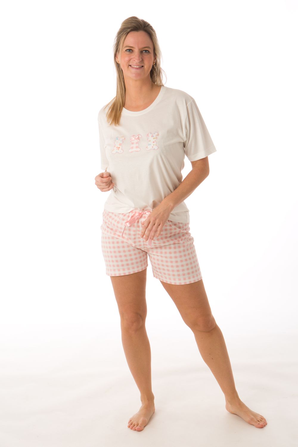 Perlina Dames Pyjama: Chayenne, Koning, Roze
