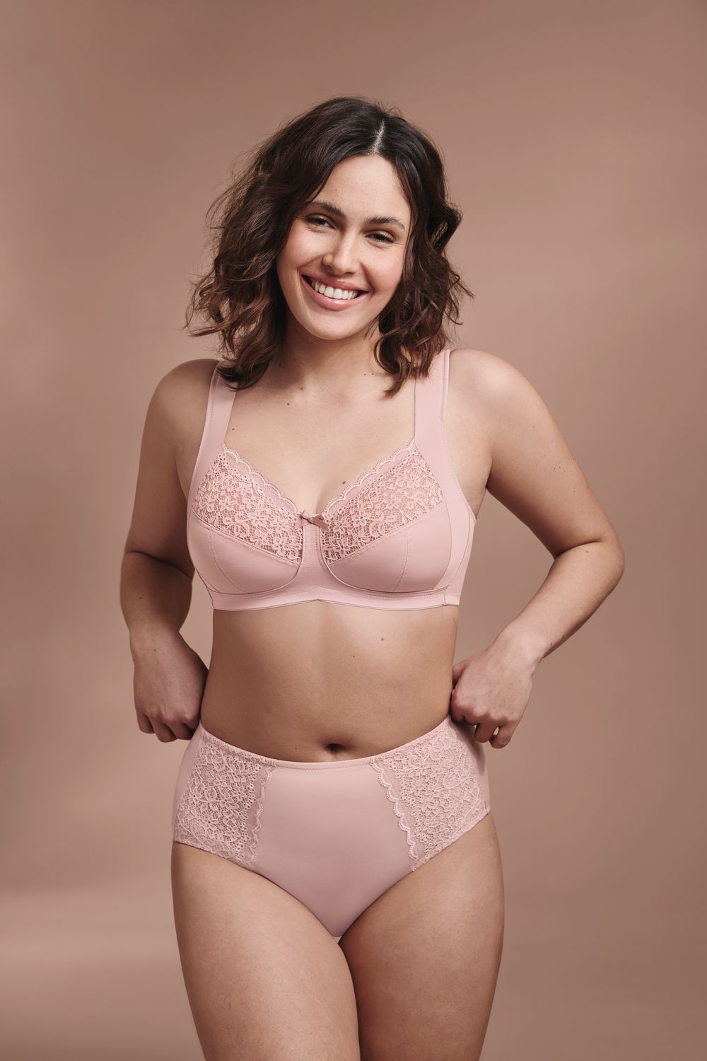 Anita Taille Slip: Havanna, Rosewood