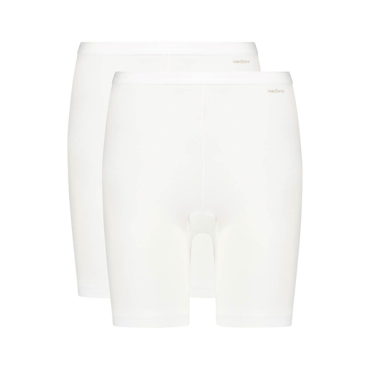 Ten Cate Long Short: Voorkomt irritatie tussen de billen, verkrijgbaar wit / zwart en beige, Duopack