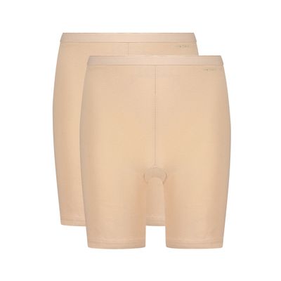 Ten Cate Long Short: Voorkomt irritatie tussen de billen, verkrijgbaar wit / zwart en beige, Duopack