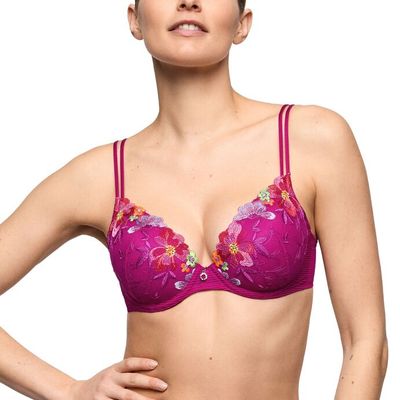 Marie Jo Voorgevormde BH: Odilly, Hartvorm, Wild Rose, Europese Maten