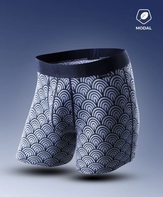 Loïc Henri Boxershort: Geprint, met ondersteuning aan de intieme zone, Modal