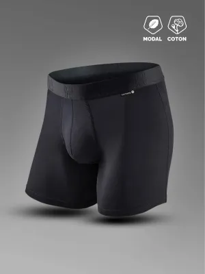 Loïc Henri Boxershort: Zwart, met ondersteuning aan de intieme zone