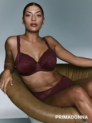 Prima Donna Taile Slip: Salerno Evening Red