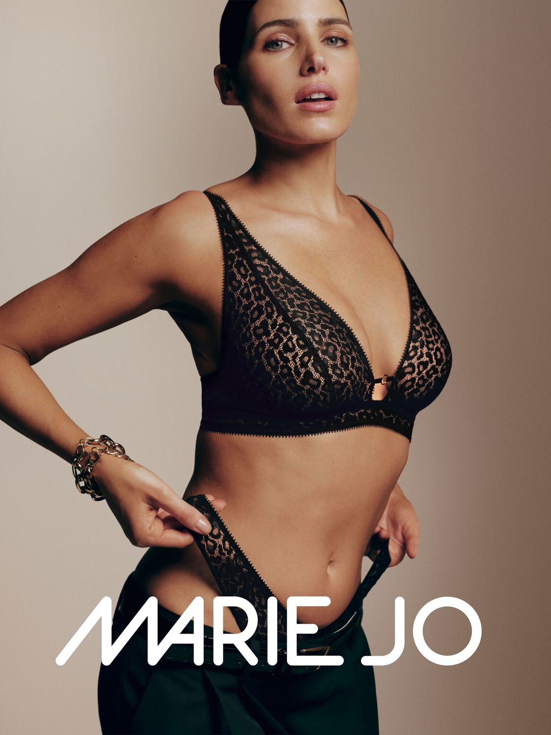 Marie Jo Bralette: Juliane, Zwart, Europese Maten
