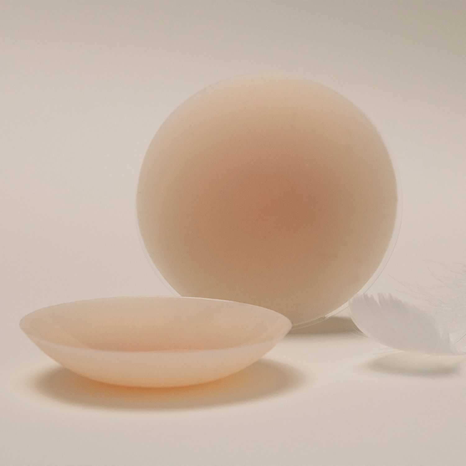 Anita Nipple Cover: Tepelcover silicone, met plak aan de binnenkant,  Zandkleur of Toffee kleur