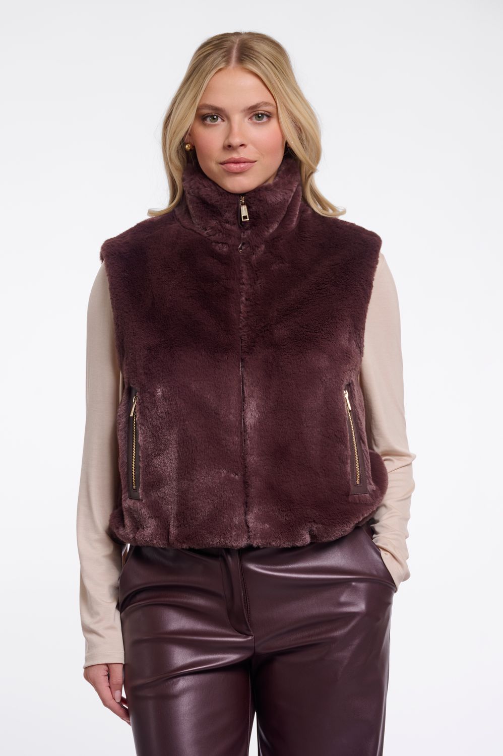 Rino &amp; Pelle bodywarmer: Nikki, Chocolate Bean