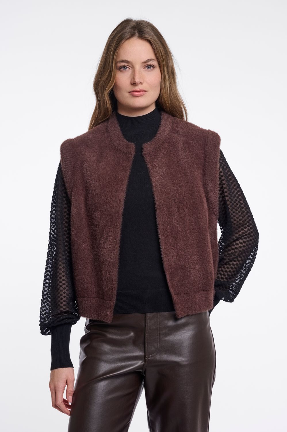 Rino &amp; Pelle bodywarmer: Elona, Fudge Cloak