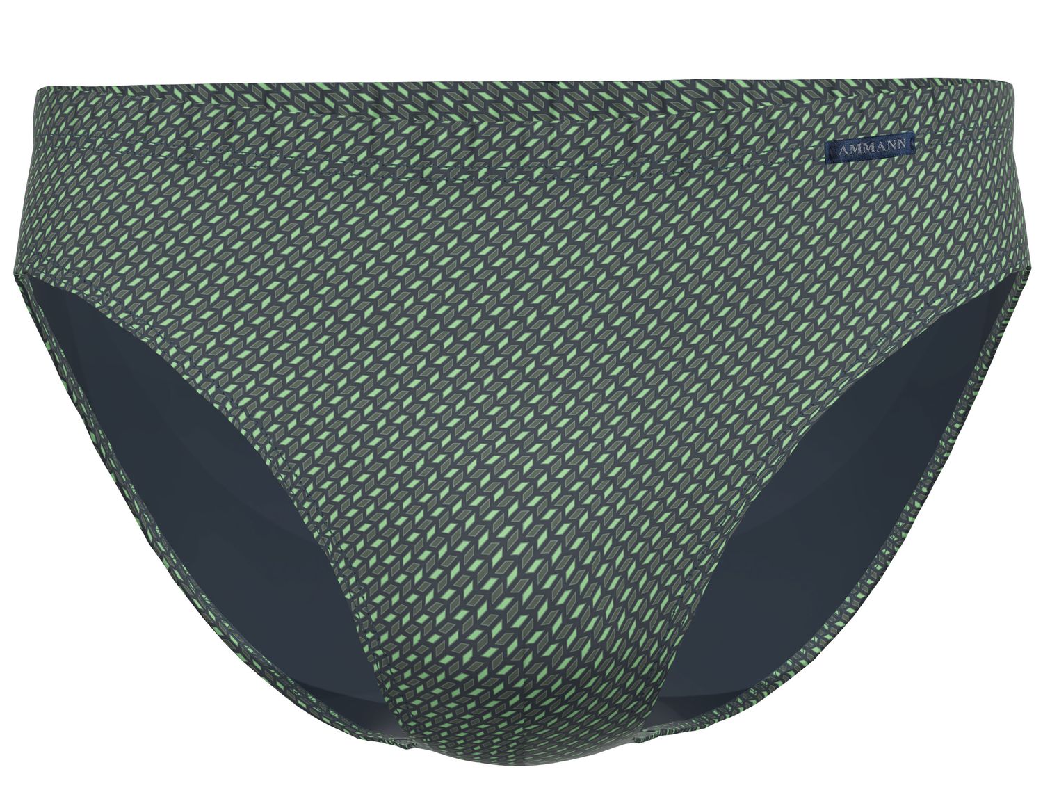 Ammann Slip heren: Retro model, groen / blauw, Midi model