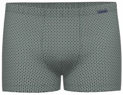 Ammann boxershort heren: Retro model, groen / taupe