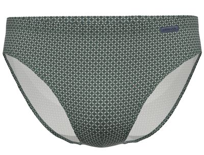Ammann Slip heren: Retro model, groen / taupe, Midi model