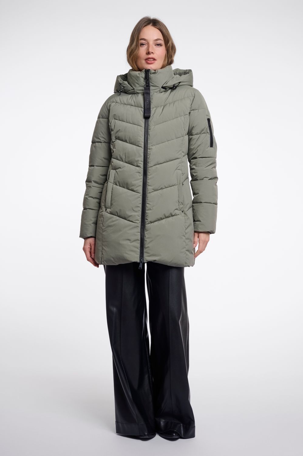 Rino &amp; Pelle Vest: Yasmina, misty Basil