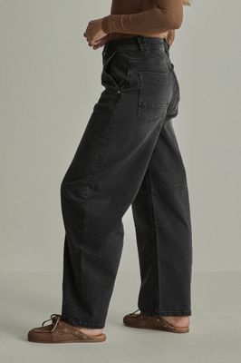 Para Mi Jeans Broek: Becca, Nightfall Black, ( Long Barrel )