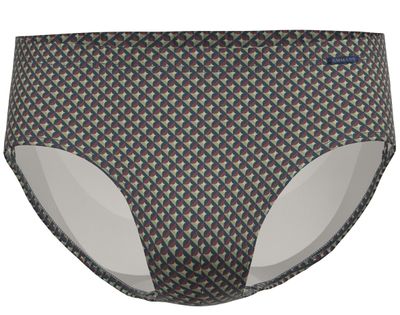 Ammann heren Slip: Blauw / bordeau, tot 3XL