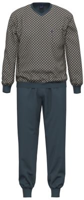 Ammann Heren Pyjama: Blauw, tot 6XL