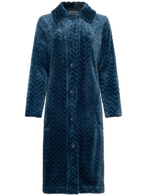 Pastunette Dames kamerjas: Dark Blue, Met knopen, 110cm