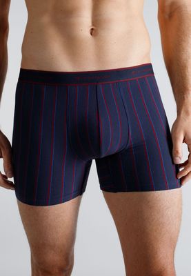 Tom Tailor Boxer Short: Long Pants, Duopack ( blauw )