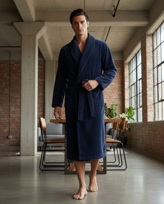 Egatex ( Soy ) Kamerjas Heren: Blauw, Fleece warm