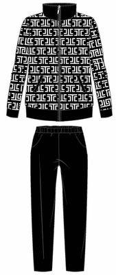 Ringella Homewear Dames: Zwart, met rits, Warm