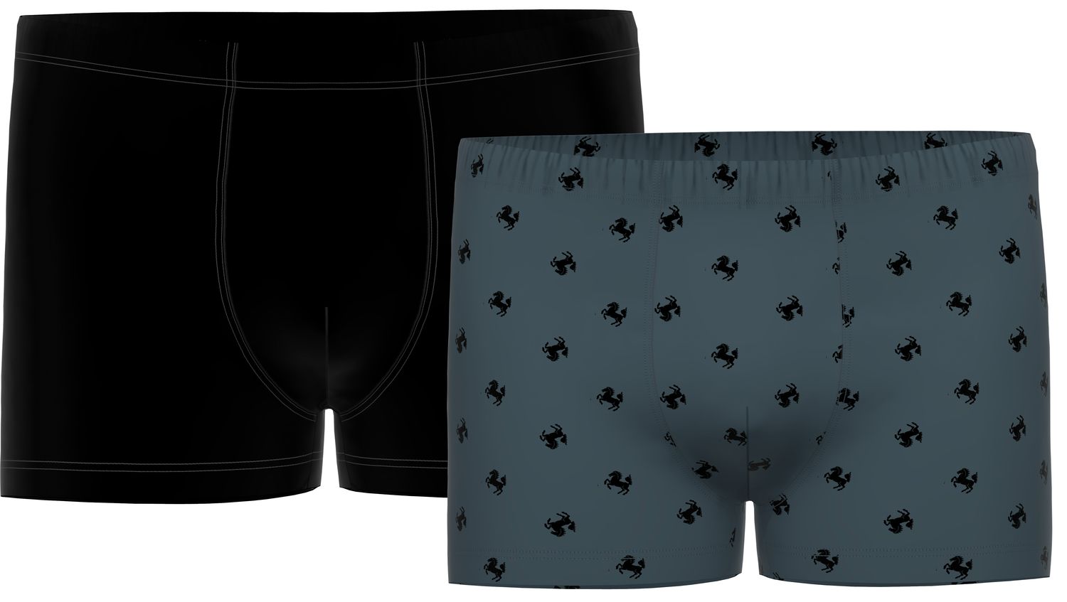 Ammann Heren Boxer: Duopack, effen + motief