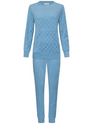Pastunette Pyjama Dames: Blauw, badstof