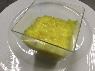 mini dessertglaasje rijstpap