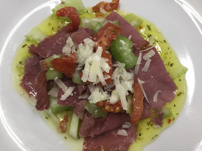pastrami carpaccio