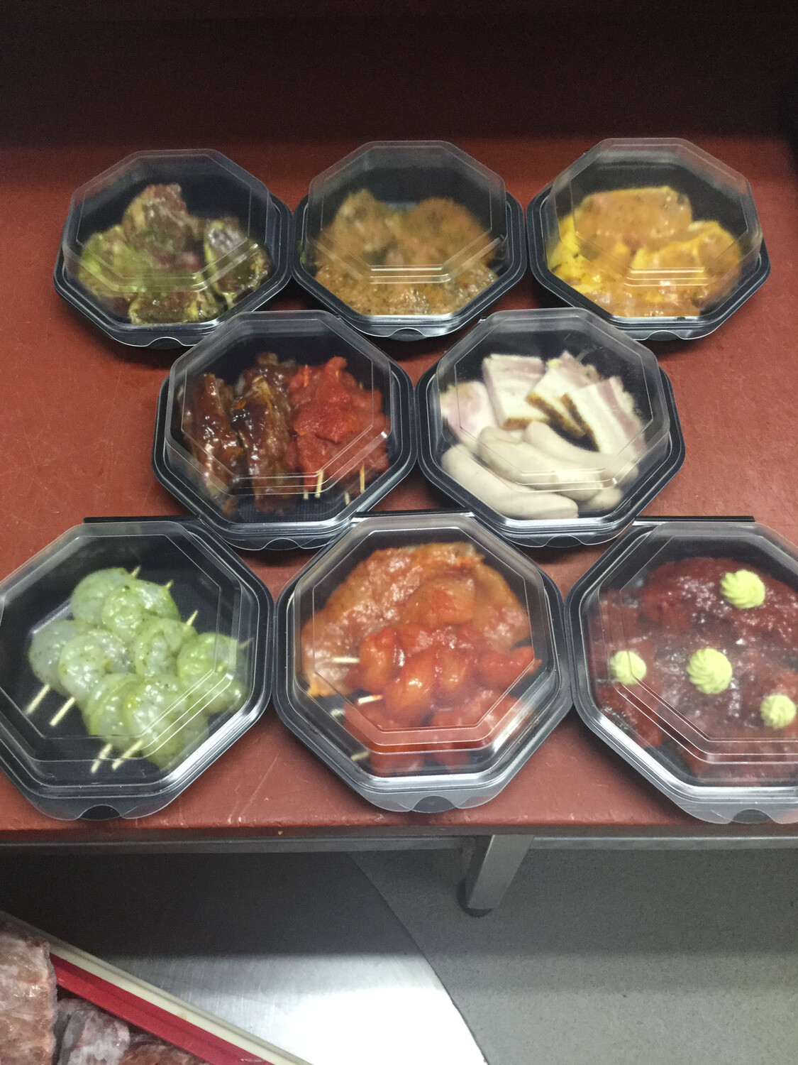 degustatiebarbecue vlees