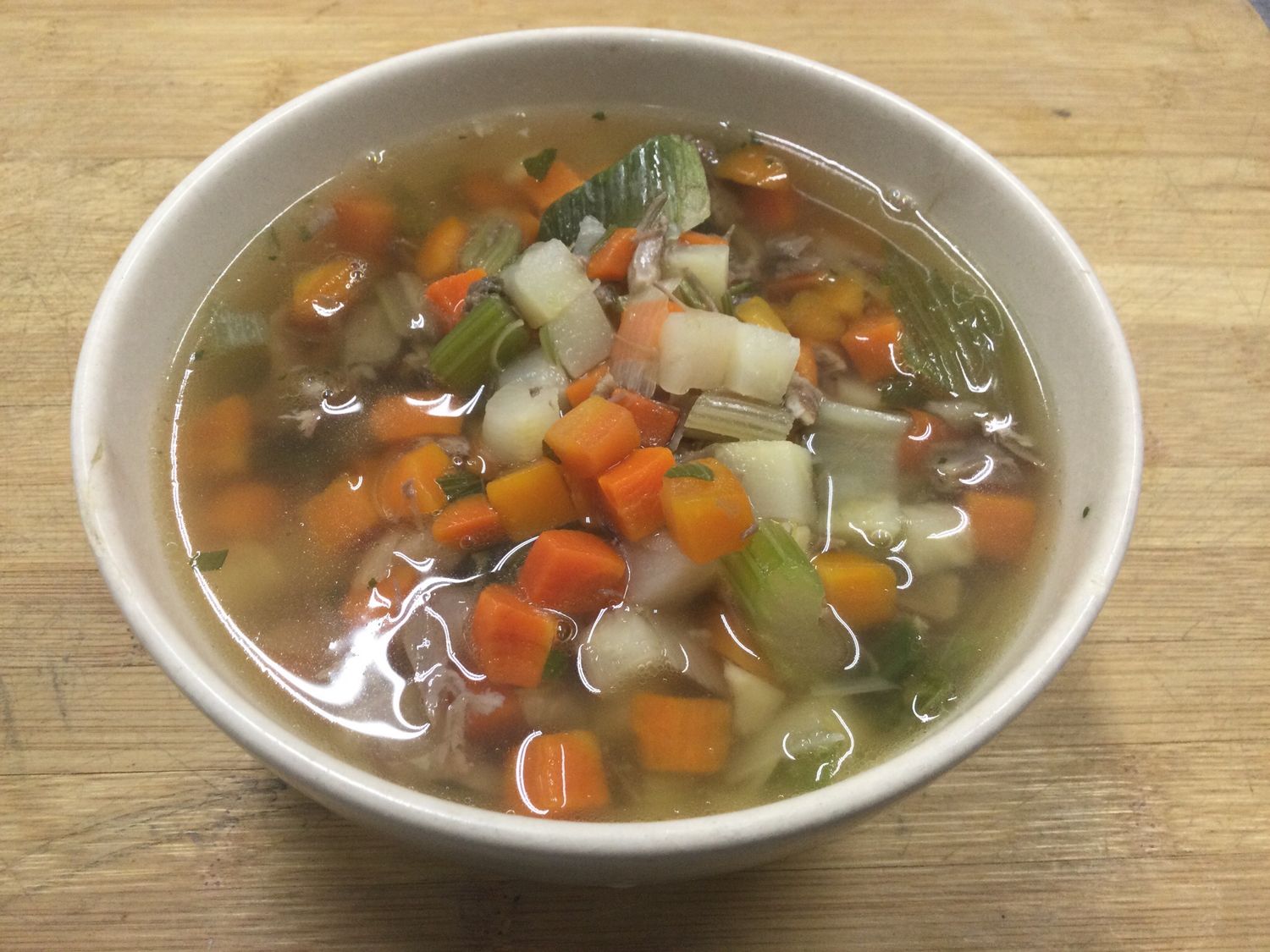 groentesoep met soepvlees