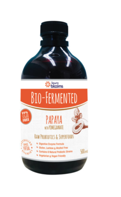 Blooms Bio-Fermented Papaya with Pomegranate 500ml
