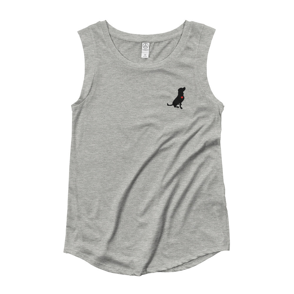 AAC Dog Ladies’ Cap Sleeve T-Shirt