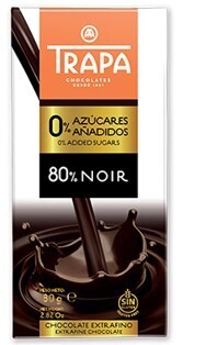 No sugar 80% cacao